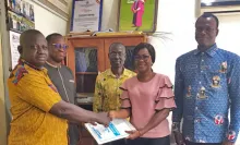 HANDING OVER